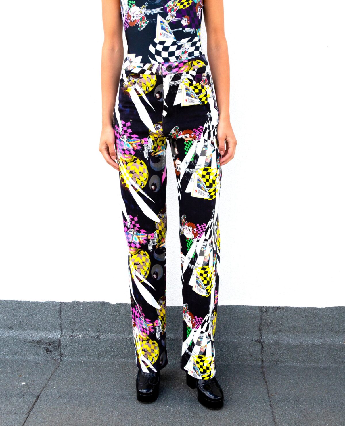 DNXG-DNM01 Gorila Pop Graphic Jeans #01 - Image 5