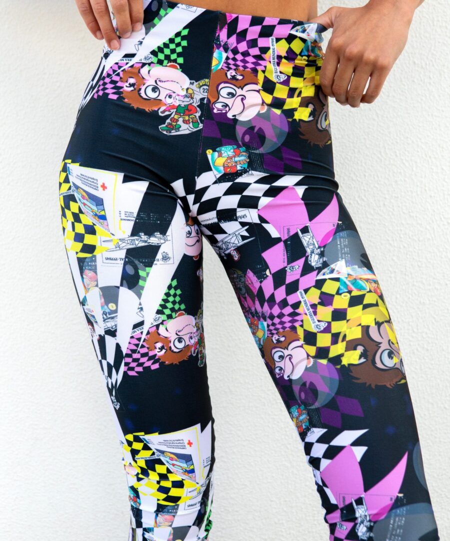 DNXG-LGG01 Pop Leggin Lycra Gorila #01