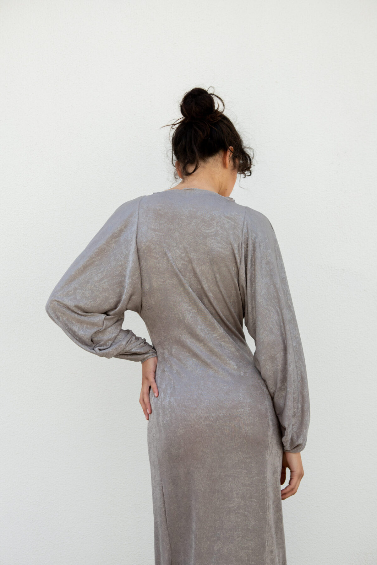 DNTOP2025-BL01 Raglan sleeves Dress - Image 4