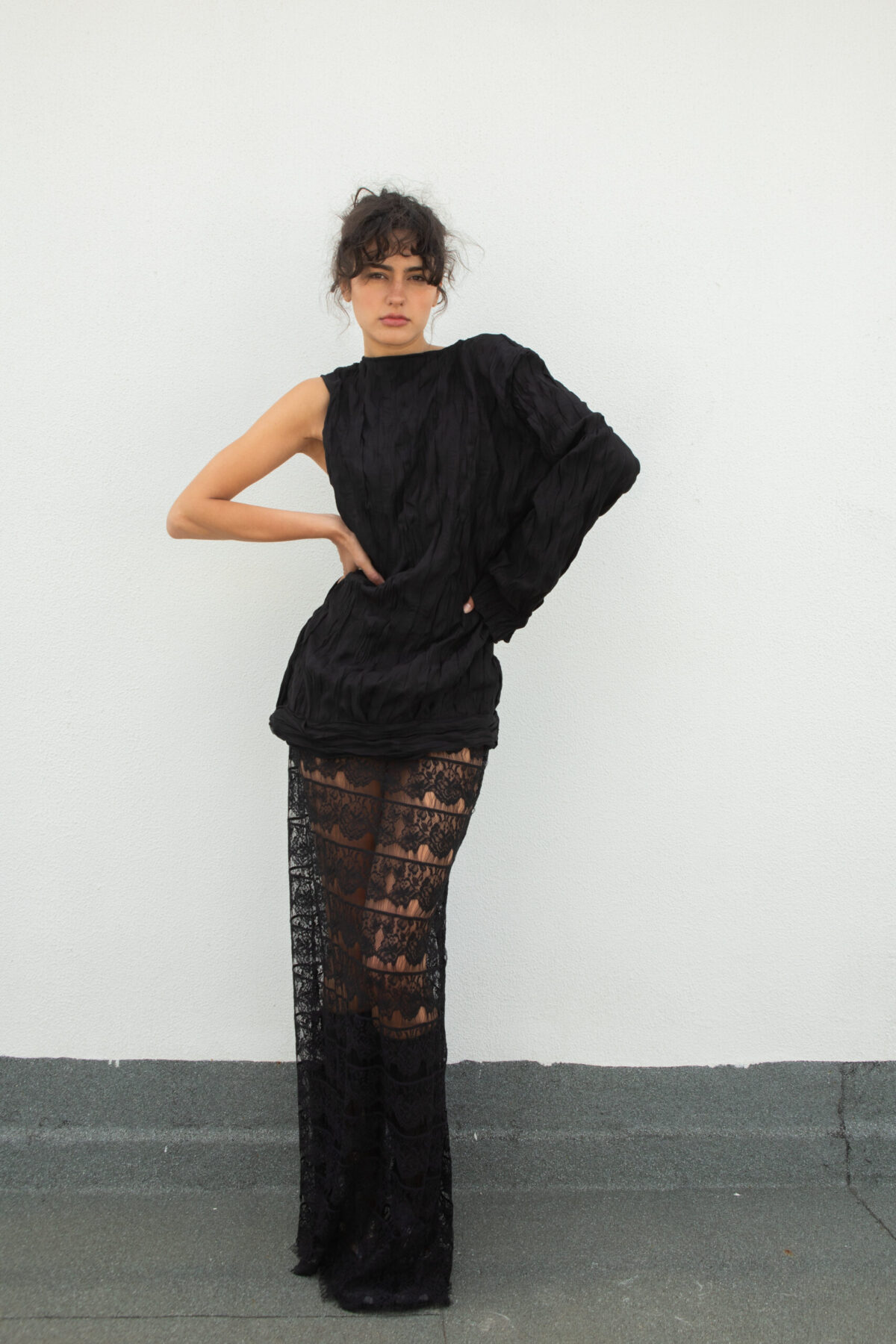 DNBOD2025-EX02 Long Skirt in Lace - Image 6