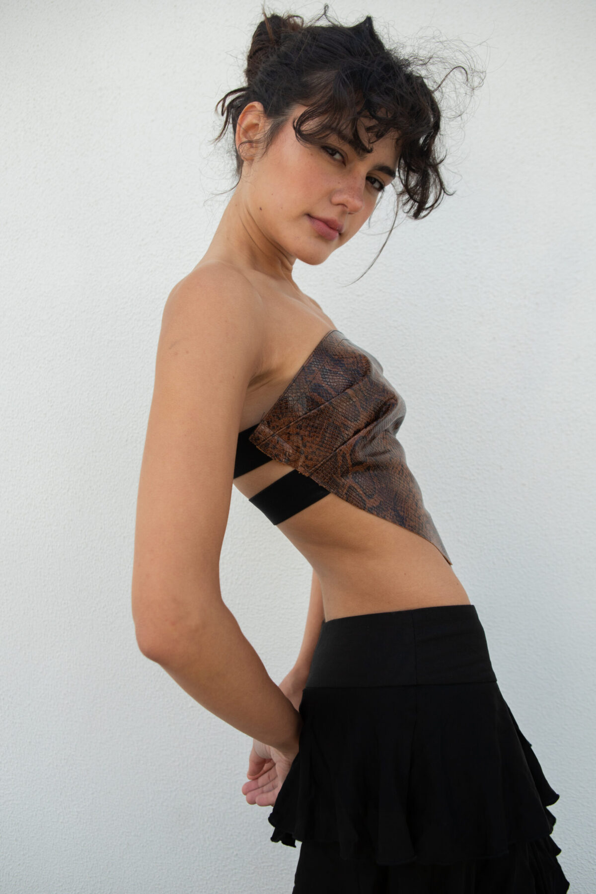 DNPNT2025-CT01 Ruffled Trousers - Image 4