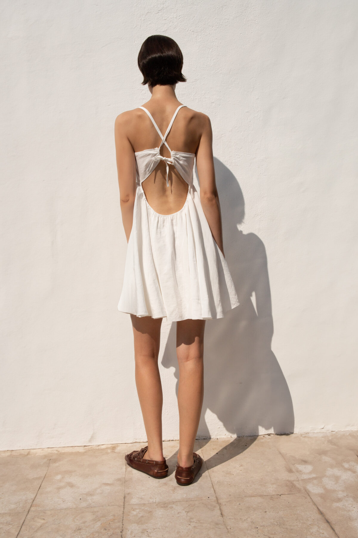 "The White Papoila Dress" - Image 2