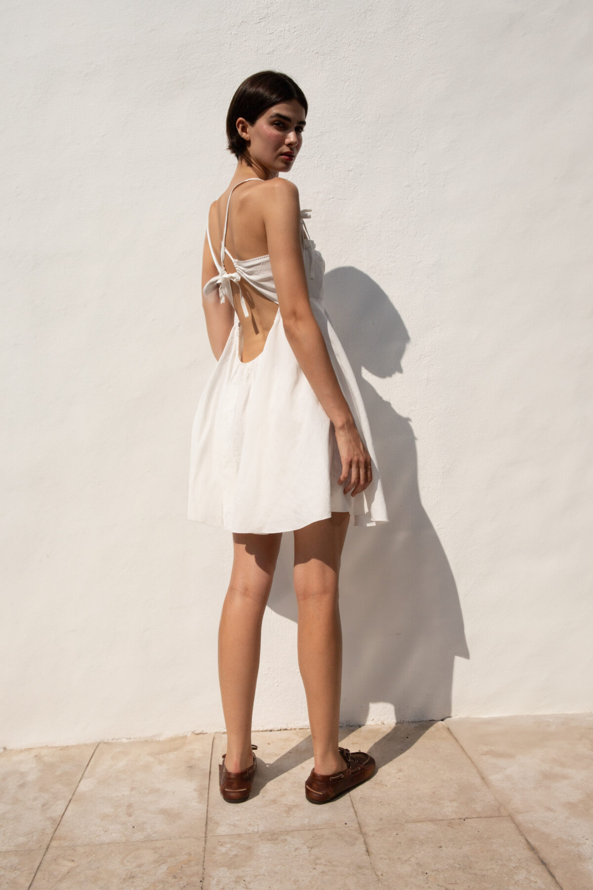 "The White Papoila Dress" - Image 6